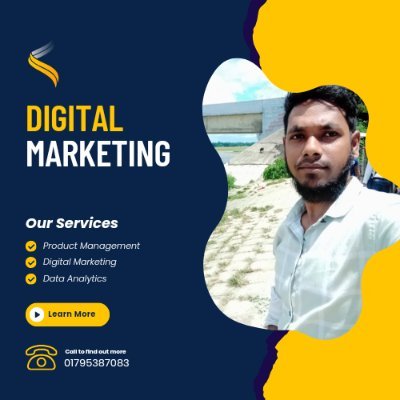 Hi I am professional #digital_Marketer and #social_media_marketer