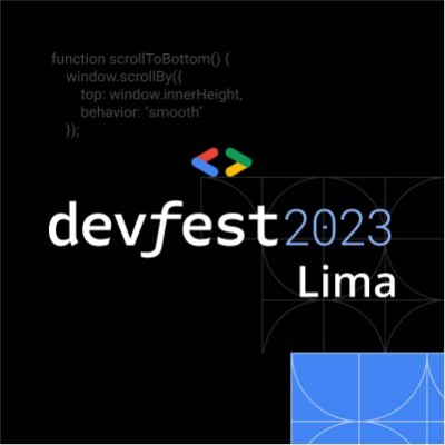 El mayor evento tech de la comunidad de desarrolladores de Google. El 11 de noviembre del 2023.

Esta cuenta es administrada por @gdgopen

#devfestlima23