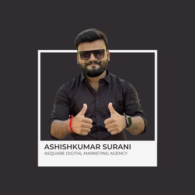 ashishnsurani's profile picture. Digital Marketing Consultant & Software Developer