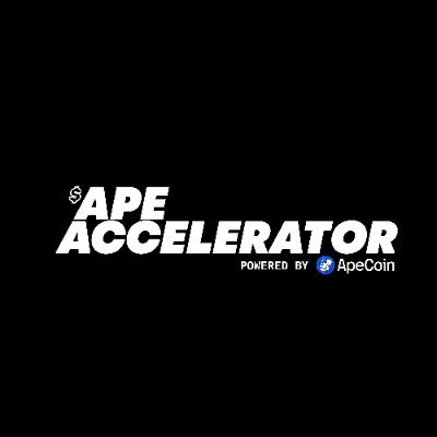 Official accelerator and launchpad for the ApeCoin DAO 

Powered by @ApeCoin

KYC below to join the sales of the hottest #web3 projects. #APEcelerate 🦍⚡️