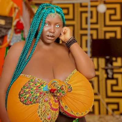 I am very busty girl from Africa, they are natural