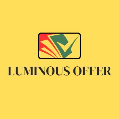 LUMINOUS_OFFER's profile picture. Hi,Welcome to visit our profile! Here you get many kind of make money offer.If looking for this offer then you are on the right place. So please stay with us.💗