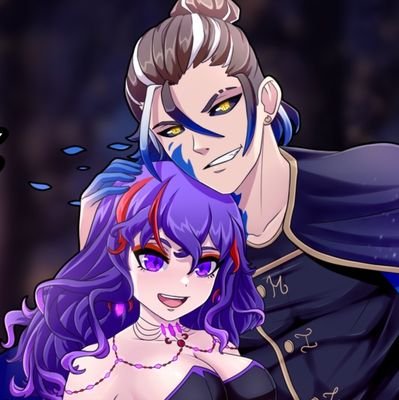 🔥Shadow King Mizo (VT Supporter)🔥 and 🌑Monarch of Eclipse Nyx🌑
🔞#Lewdtubers
🖤vtuber couple
🖤Comms: Nyx open-Mizo Closed
#ENvtubers #vtubers