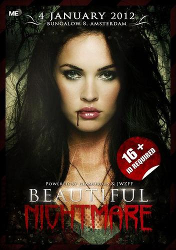 | Beautifull Nightmare | Bungalow 8 | 4 January | 16+ | Tickets 12€ | Powered by Glamorous | Follow & maak kans op gratis kaarten en Glamorous Goodie Bags