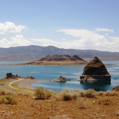 The Pyramid Lake Paiute Reservation is located thirty five miles northeast of Reno, Nevada in a remote desert area.