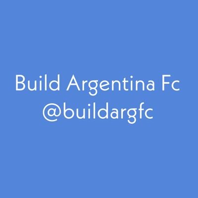 FC Argentina creada para apoyar y promocionar al artista tailandés Build Jakapan Puttha ( @JakeB4rever )