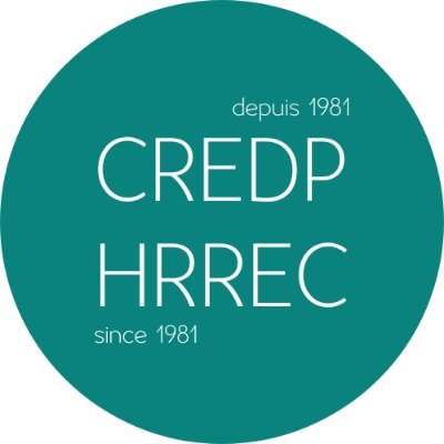 Centre de recherche & d’enseignement sur les droits de la personne (CREDP) | Human Rights Research & Education Centre (HRREC) at @uOttawa since 1981.