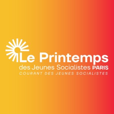 PrintempsJS75's profile picture. Branche parisienne du courant majoritaire de @LesJeunesSoc - Nous travaillons pour une fédération des JS Paris féminisée, conviviale, ouverte et au travail ! ☀️
