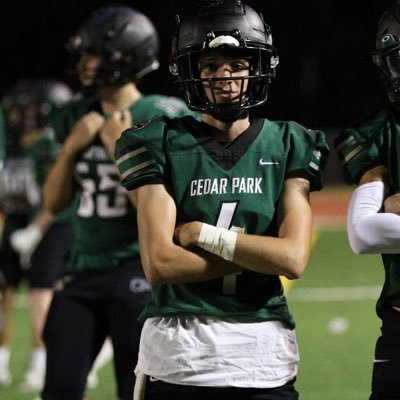 QB @cedarparkfb | 5’11” | GPA- 3.6 | C/O 2026 | Email - cooperkelly3708@gmail.com