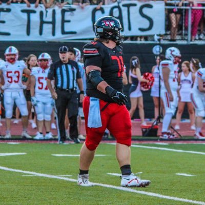 Westmoore High school 6’3 330 #71 LG/C C/o 2024 4.0 GPA 29ACT