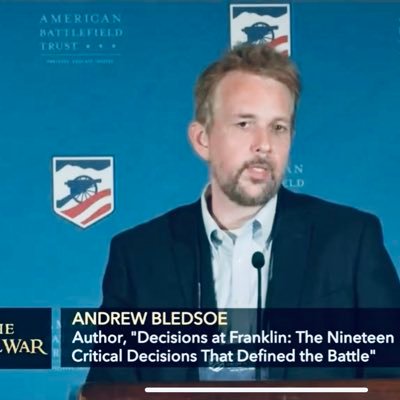 Associate Professor @LeeU | US Civil War & Military Historian | Citizen-Officers: https://t.co/317XH1rXPI | Decisions at Franklin: https://t.co/ruhJi9eLLv