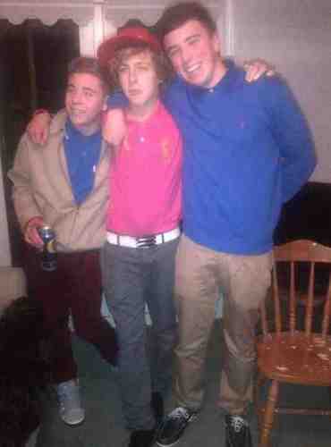 I've got curly hair.. play for staines town and loving life,