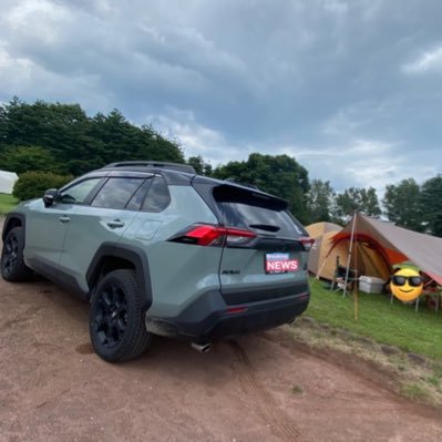 *RAV4 オフロードパッケージⅡ *納車🚗🏕情報共有出来たら嬉しいです。無言フォロー失礼します。よろしくお願いします🙇‍♂️ ドライブ/キャンプ/スニーカー/美味しい物/パチスロ_おすすめ教えて下さい‼️