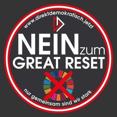 Zusammenhalten, füreinander gegen den Great Reset, gegen die zerstörerischen Mächte, gegen satanische Mächte und allen Verrätern.