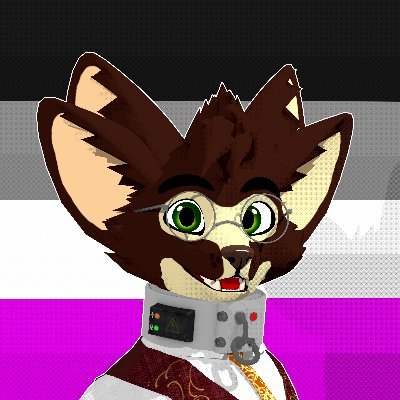 StarfieldApram's profile picture. 20 | he/they | Asexual | Chaotic space fennec | "Cringe four-eared train person"
 
Probably smells like burnt electronics