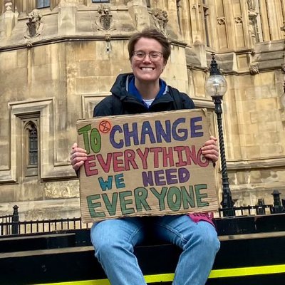 Behavior & systems change for rapid climate mitigation & just transition | @vassar 2020| MRes @uniofexeter| @UKYCC member| fuelled by rage & love | they/them