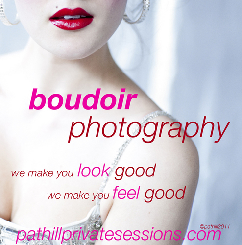 Specializing in boudoir photography -- we make you look good, we make you feel good!