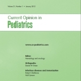 From the #CurrentOpinion series on the current opinions in #pediatric #medicine
#impactfactor = 2.333