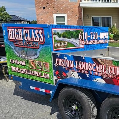 Custom concrete landscape curbing installed to improve the look and value of your home or business and save time and money! 50% off limited time!