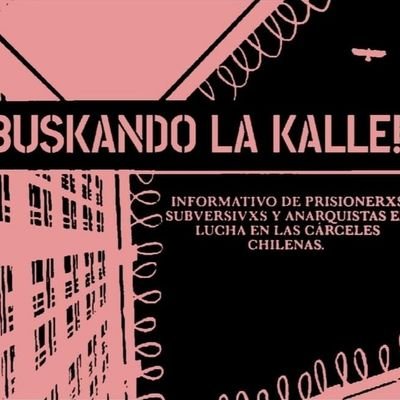 Cuenta solidaria_ Informativo de prisionerxs en lucha en las cárceles chilenas.
✊🔗⛏