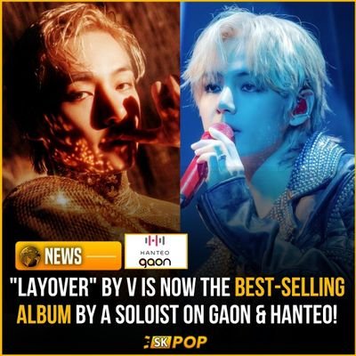 BTS V Layover: Best Selling Solo Album of all Time - News