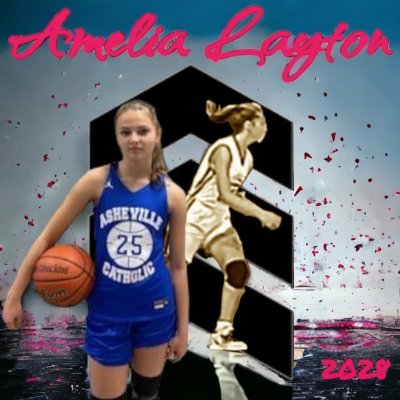 Amelia (Bee) Layton: 8th Grade North Buncombe Middle School 5'8 PG, SG 2028, Elevate Elite 15U 3SSB