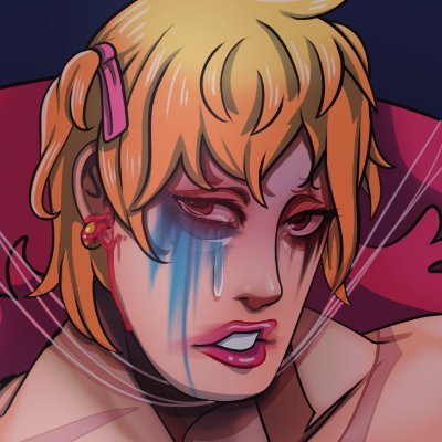 Funny&Dark NSFW. Doffy Enabler.
🦩❤️‍🔥🐯🔁
support me? https://t.co/q4cK0pHJFt
20↑he/it
※Minors+ANTIs DNI※T/SWERF/ZIONIST F*CK OFF※
SFW @watermelonxyeah