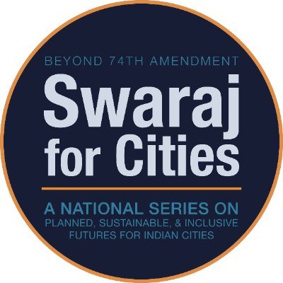 'beyond 74th amendment' - national series of engagements addressing Urban Planning, City Government & Civic Participation
Created & Anchored by @SandeepAnirudha