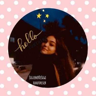 johannayoli1's profile picture. Hello again on Twitter
 follow me and Follow you 
Chow and believed
SiguemeYTeSigo 
Today xoxo  #ForEver