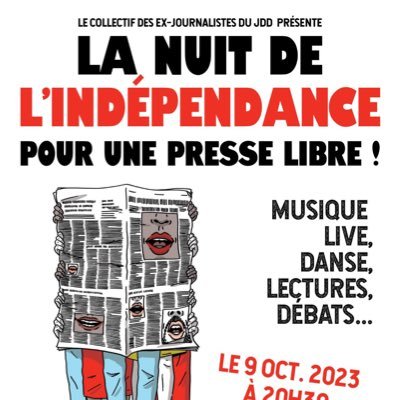 Compte des anciens journalistes du JDD partis après l’arrivée de Geoffroy Lejeune. 
👉 Une partie d'entre nous poursuit le combat au sein d' @Article_34