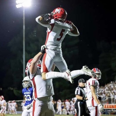 Bishop Miege Highschool class of 2025/GPA-3.9/ Height-6’3 |6’7 WingSpan|Weight-200/Football/WR/TE/Baseball|Positions(OF,1st) Bat-Right|State Champ💍