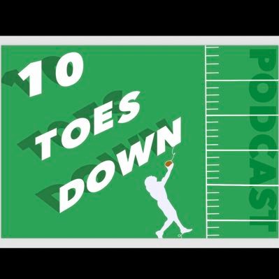 Tune into the 10ToesDown 🏈Podcast, Where we talk about everything football. From your favorite players to your favorite coaches. Tune in every Tuesday!