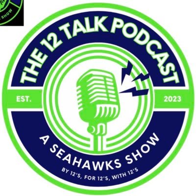 A new #Seahawks podcast hosted by @Josh_12Talk & @Mitch12thMan.

By 12's, For 12's, With 12's!

If you want to appear on a pod, LET US KNOW! #gohawks