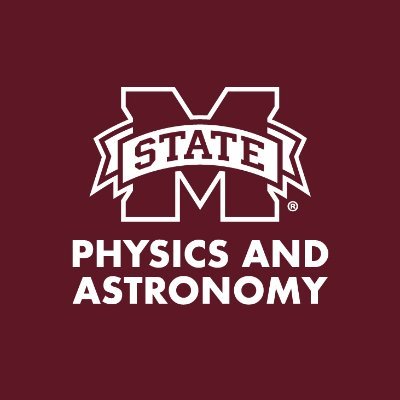 The official Twitter account of the Mississippi State University Department of Physics and Astronomy