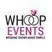 Whoop Events (@whoopeventsuk) Twitter profile photo Whoop Events (@whoopeventsuk) Twitter profile photo