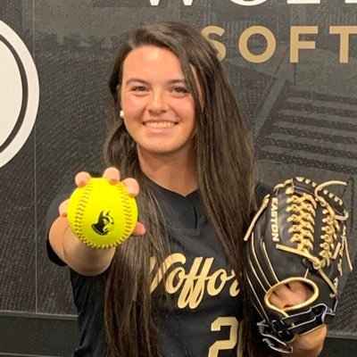 Mojo Sampson/Hyatt 18u SOFTBALL 2025 Wofford Softball 🖤💛✨🐾