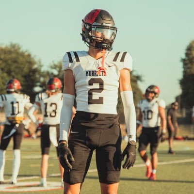 6’2 170 lbs | DB | 4.0 GPA l C/O 2026 | Murrieta Valley High School | son of former San Francisco 49er and University of Washington CB Derrick Johnson Sr