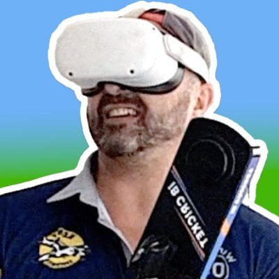 I play VR Cricket games on the Meta Quest 2