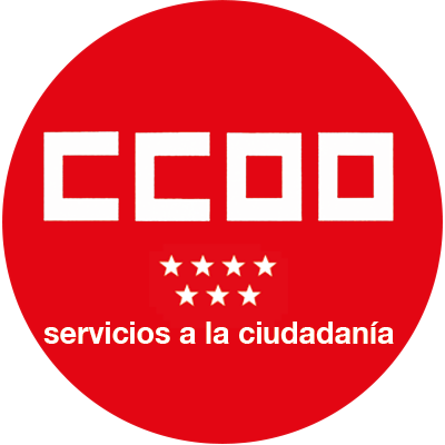 Twitter de la Federación de Servicios a la Ciudadanía de CCOO de Madrid