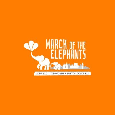 An elephant sculpture trail, set to parade across Lichfield, Tamworth and Sutton Coldfield from the 1st July! Presented by St Giles Hospice and Wild in Art