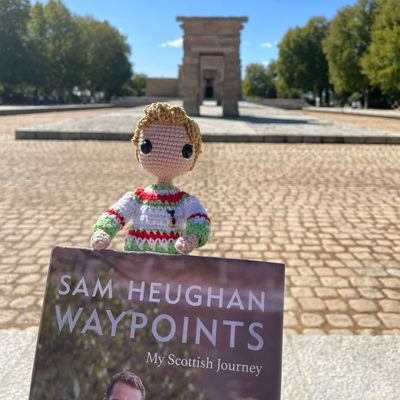 Documenting the journey of one very sparkly, and special, one-of-a-kind copy of Waypoints by Sam Heughan.