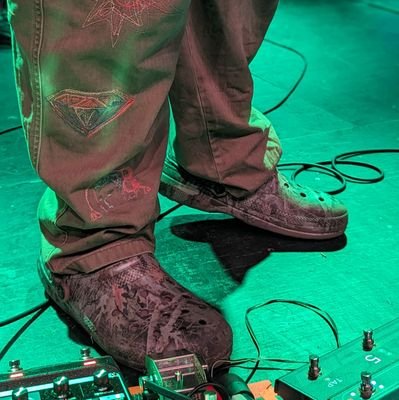 Supporting the feet of your favorite sensitive stoner every night on stage.