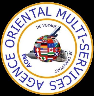 Un agence de voyage qui s'appelle AOM Agence Oriental Multi-services.