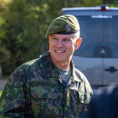 Maavoimien komentaja, kenraaliluutnantti Pasi Välimäki. Kommendören för Armén Pasi Välimäki. Commander of the Finnish Army Pasi Välimäki.