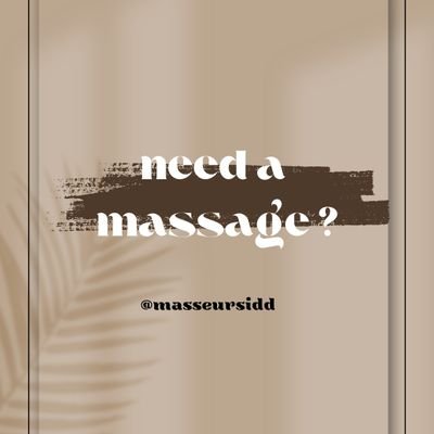 I am Sid,a masseur who does sessions for women, i have been working from mid 2013 and had learnt massaging skills through few skilled people i met in my journey