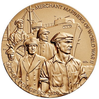 A 501 3(c) Veterans group. U.S. Merchant Marine in WWII & all wars. Congressional Gold Medal recipients 2022 🥇