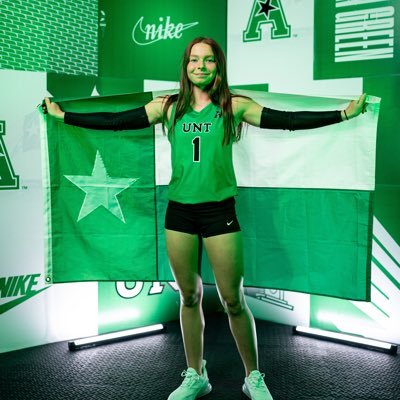 University of North Texas commit💚🦅 MPHS ‘25  Adrenaline volleyball Academy