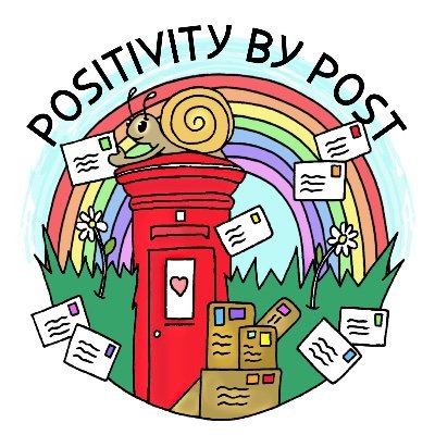Posting out free positivity packages for anyone in the UK who is struggling or having a tough time 🐌✉️🌈✨