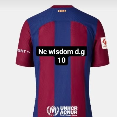 nc wisdom 💖💖
a great footballer 
club Barca💥
I'm with my heavenly father I'm safe 🙏 💥