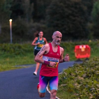 Married Dad. Masters runner. Music addict. St Mirren fan. Bean counter Bald. Low ability, high enthusiasm. Ambassador: Athletics Trust Scotland.